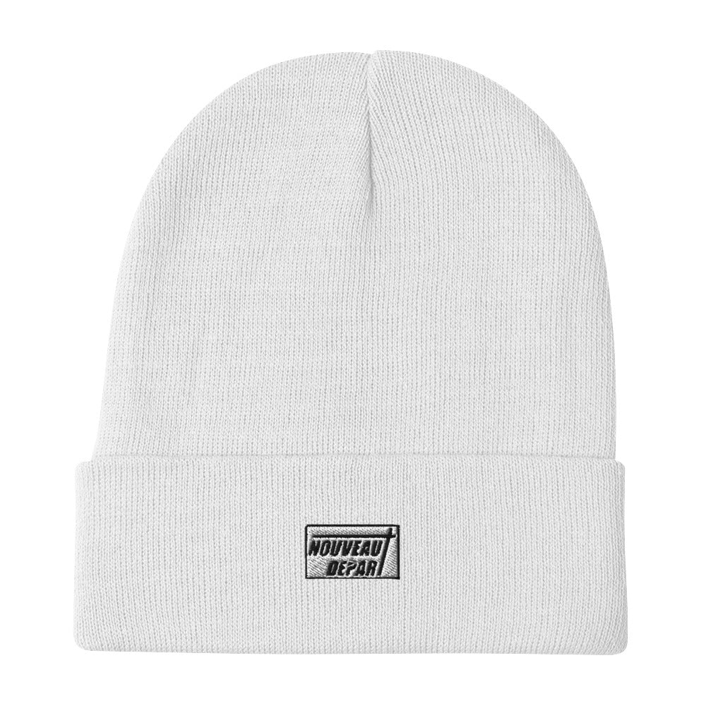 Embroidered Beanie